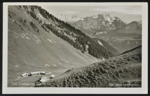 [Fontanella Faschina] Hotel Faschina mit Rote Wand