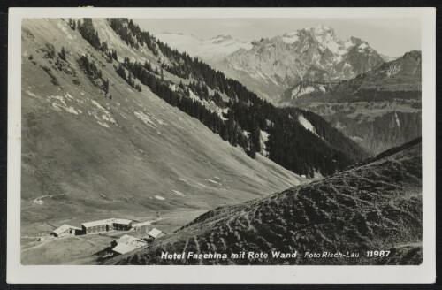 [Fontanella Faschina] Hotel Faschina mit Rote Wand