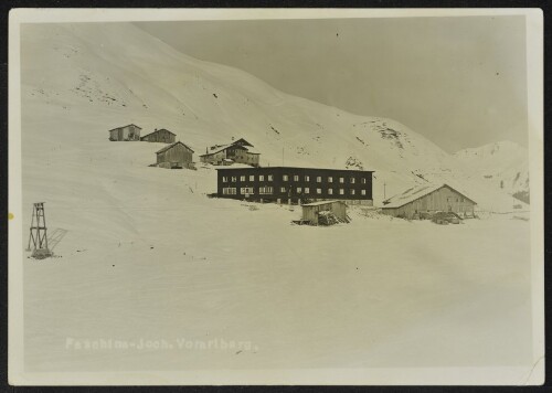 [Fontanella Faschina] Faschina-Joch Vorarlberg