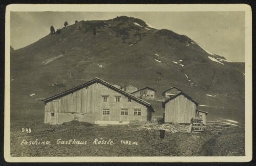 [Fontanella] Faschina Gasthaus Rössle 1492 m