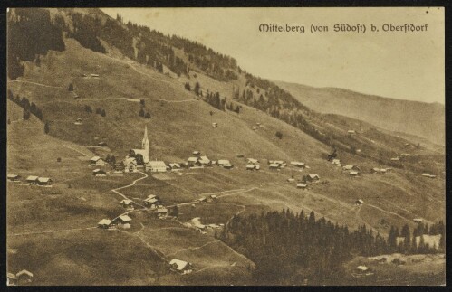 Mittelberg (von Südost) b. Oberstdorf