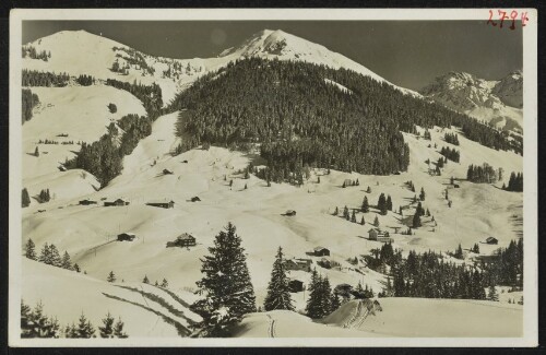 [Mittelberg] : [Mittelberg - Höfle 1218 m mit Kühgehren- u. Hammerspitze ...]