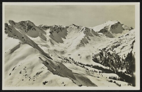 [Mittelberg] : [Schwarzwassertall Steinmandl 1984 m, Gerachsattel 1965 m, Didamskopf 2059 m ...]