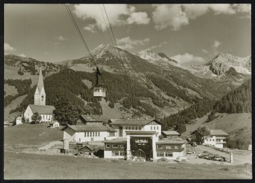 [Mittelberg] : [Walmendingerhorn-Bahn 1218-1955 m Mittelberg-Kl. Walsertal Talstation ...]