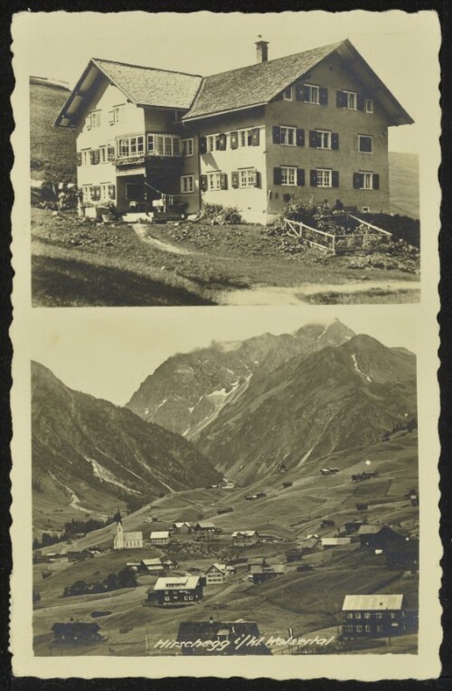 [Mittelberg] Hirschegg i/ Kl. Walsertal