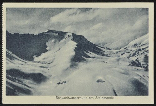 [Mittelberg Hirschegg] Schwarzwasserhütte am Steinmandl