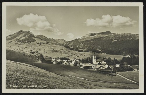 [Mittelberg] Riezlern 1100 m mit Hoch Ifer