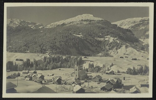 [Mittelberg Riezlern] : [Riezlern 1100 m. mit Mahdertal ...]