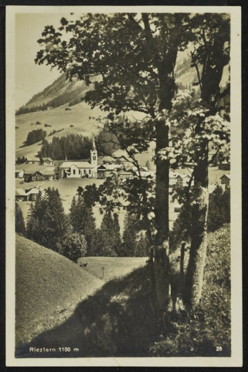 [Mittelberg] Riezlern 1100 m