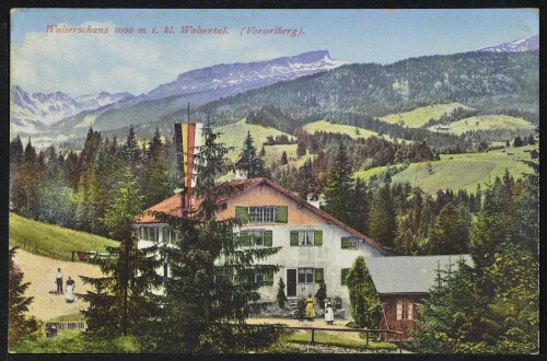 [Mittelberg Riezlern] Walserschanz 1000 m i. kl. Walsertal (Vorarlberg)