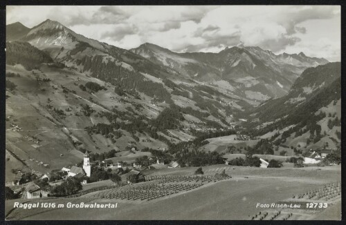 Raggal 1016 m Großwalsertal