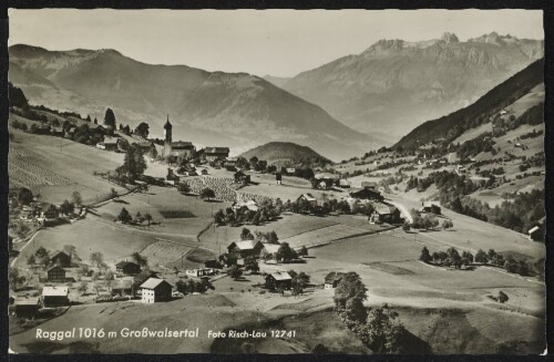 Raggal 1016 m Großwalsertal