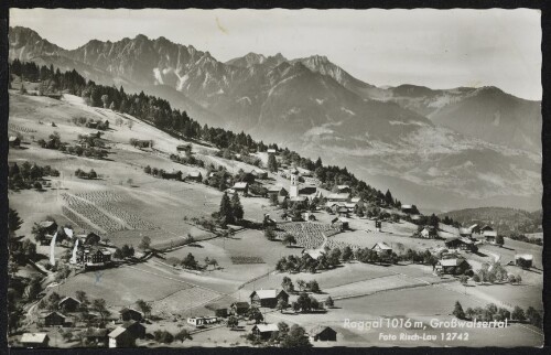 Raggal 1016 m, Großwalsertal