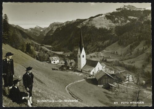 Sonntag-Gr. Walsertal