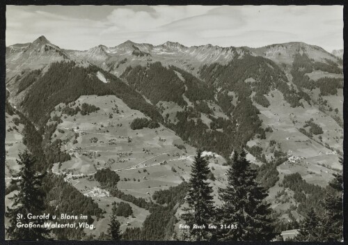 St. Gerold u. Blons im Großen-Walsertal, Vlbg.