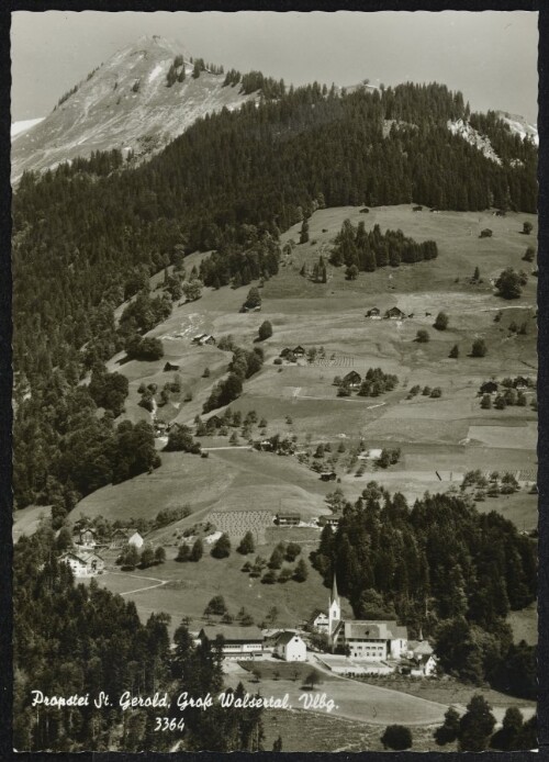 Propstei St. Gerold, Groß Walsertal, Vlbg.