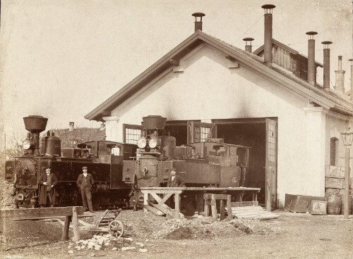 Lokschuppen in Vorkloster