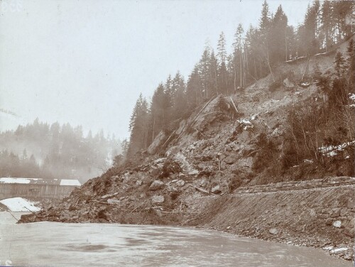 Bergsturz nahe Oberlangenegg