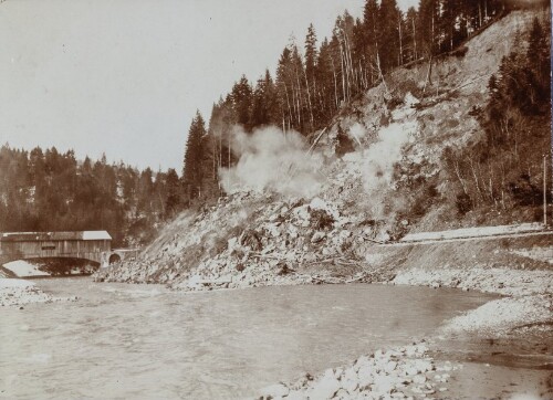 Bergsturz nahe Oberlangenegg