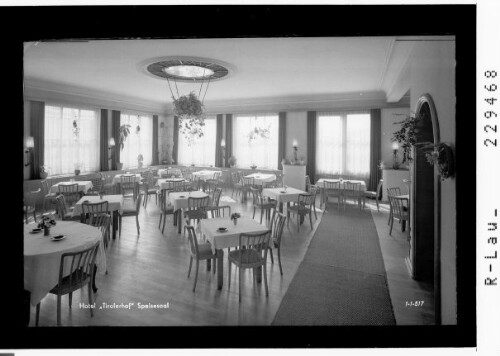 Hotel Tirolerhof / Speisesaal