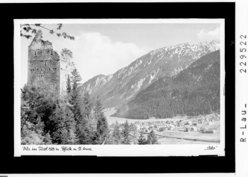 Vils / Tirol 828 m mit Ruine Vilseck