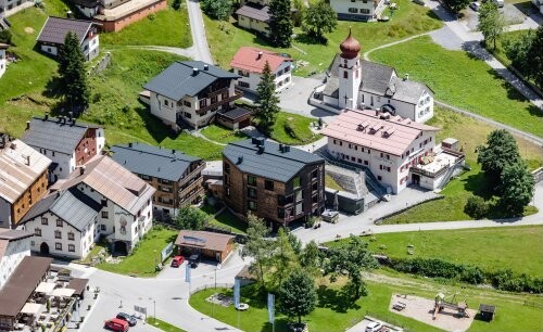 [Klösterle - Stuben, Kirche, Berghaus Stuben, Fuxbau]