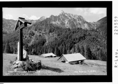 Vilser Sennalp mit Sebenspitze