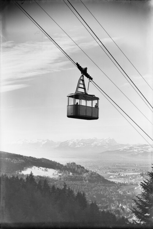 Gondel der Pfänderbahn