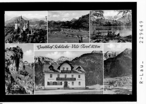 Gasthof Schlicke / Vils / Tirol 828 m
