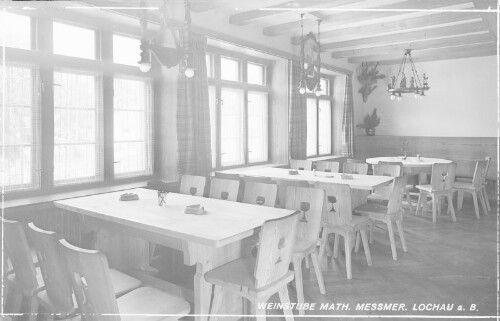Weinstube Math. Messmer. Lochau a. B.
