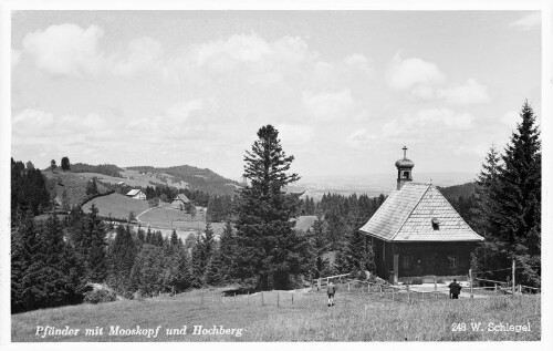 Pfänder mit Mooskopf und Hochberg