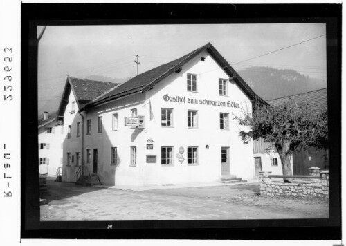 [Gasthof zum schwarzen Adler in Vils im Ausserfern / Tirol]