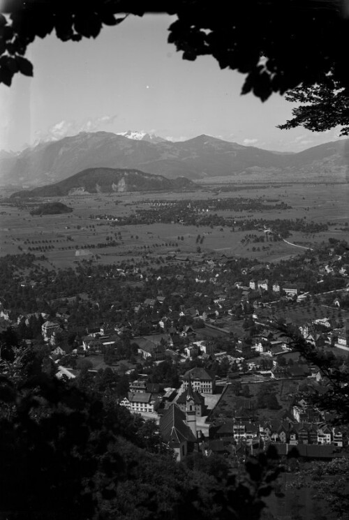 Blick auf Hohenems