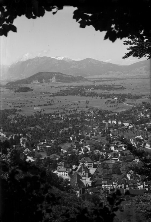 Blick auf Hohenems