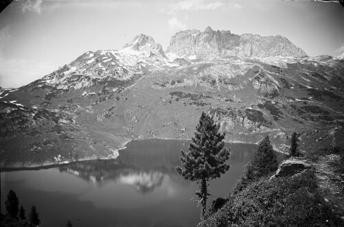 Formarinsee, Rote Wand und eine Zirbe