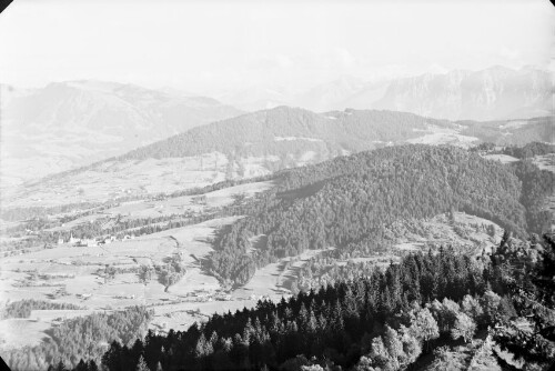 Blick in den Bregenzerwald vom Pfänder aus