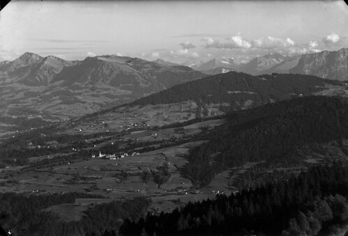 Blick vom Pfänder in Richtung Buch