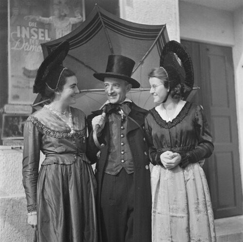 Franz Beer in der Dornbirner Männertracht