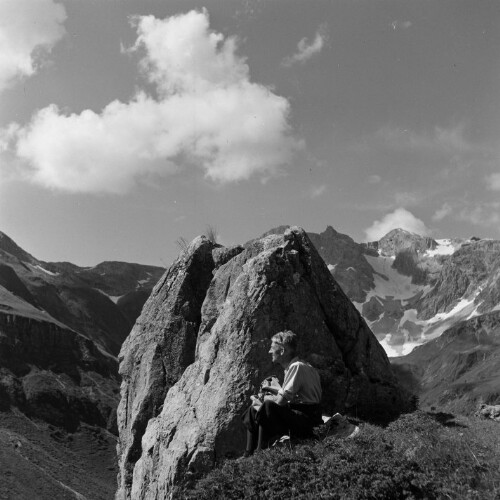 Franz Beer auf der Braunarlspitze