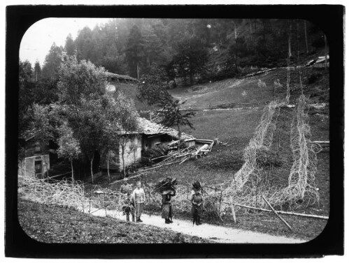 K. k. Standschützen-Bataillon Bezau, Straßensperre bei Pozze