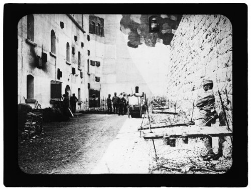 K. k. Standschützen-Bataillon Bezau, Graben im Festungswerk Carriola