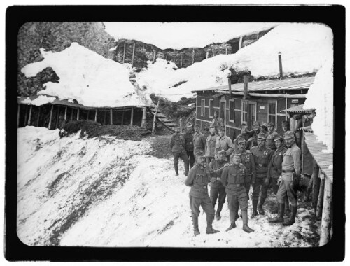 K. k. Standschützen-Bataillon Bezau, Unterstand auf Obermazzon