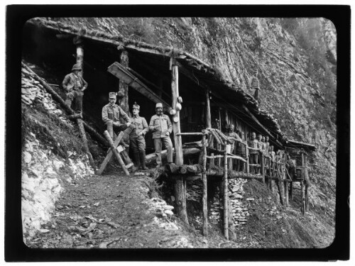 K. k. Standschützen-Bataillon Bezau, Unterstand auf Mazzon