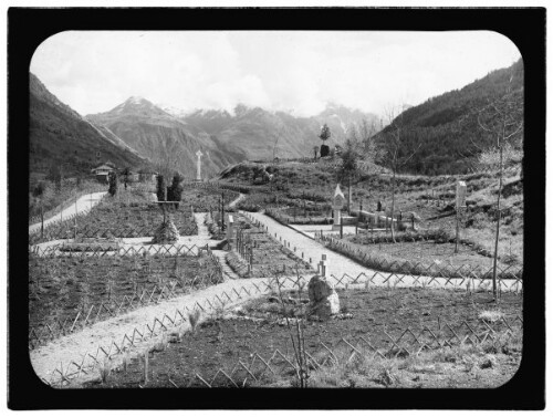 K. k. Standschützen-Bataillon Bezau, Soldatenfriedhof im Frühjahr 1918