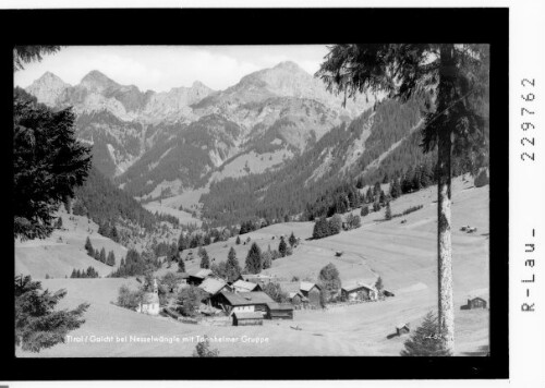 Tirol / Gaicht bei Nesselwängle mit Tannheimer Gruppe