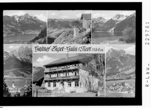 Gasthof Engel - Grän / Tirol 1134 m : [Grän im Tannheimertal und Umgebung / Ausserfern]
