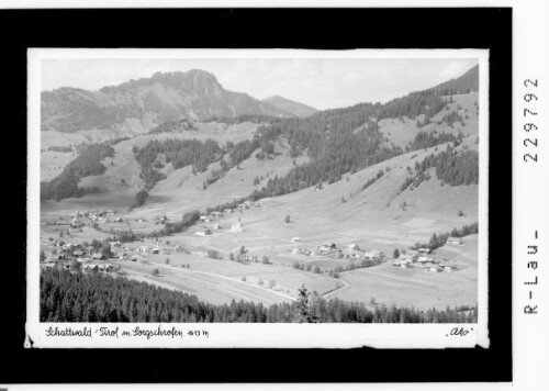 Schattwald / Tirol / mit Sorgschrofen 1613 m