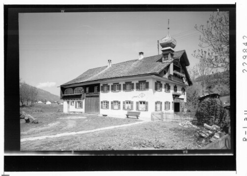 [Haus Zobl in Tannheim im Tannheimertal / Ausserfern / Tirol]