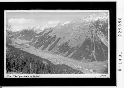 Häselgehr / Tirol 1003 m im Lechtal