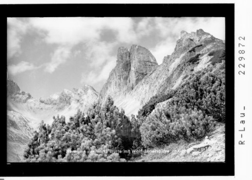 Hermann von Barth Hütte mit Wolfebnerspitze : [Wolfebnerkar mit Plattenspitze und Wolfenbersitze / Tirol]